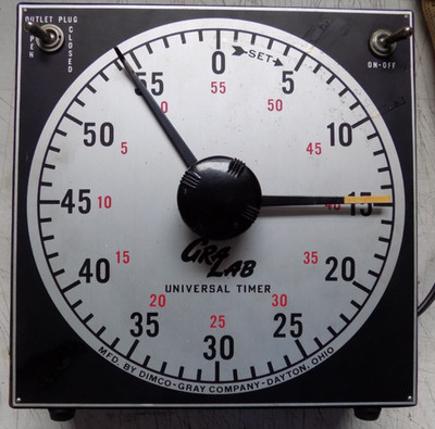 GRALAB Model 165 DARK ROOM TIMER  ** Tested **