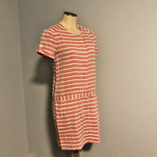 J CREW ~ Chambray Red Boathouse SHIRT DRESS 2 NWT