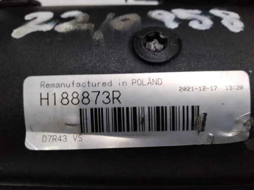 H188873R Halter Anlasser für SSANGYONG REXTON 270 XVT Limited 2006 1671394 - Bild 5 von 10