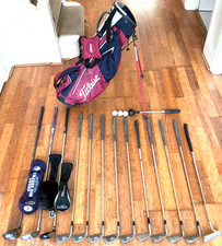 Womens Ladies CALLAWAY YASUDA Full Golf Clubs Set 13 Right Handed +Bag Titleist