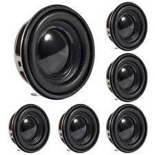 6Pcs 1.5Inch 40MM Mini Portable Speakers 4ohm 3W Full Frequency Stereo Sound ...