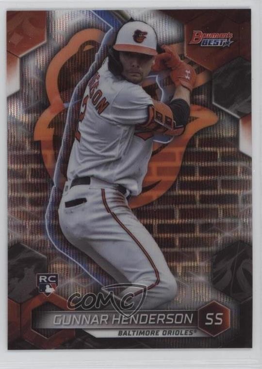 2023 Bowman's Best Wave Refractor Gunnar Henderson #26 n0j