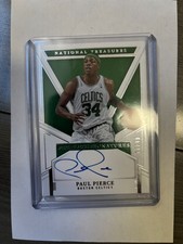 2024-25 National Treasures PEERLESS SIGNATURES Paul Pierce Auto 11/49