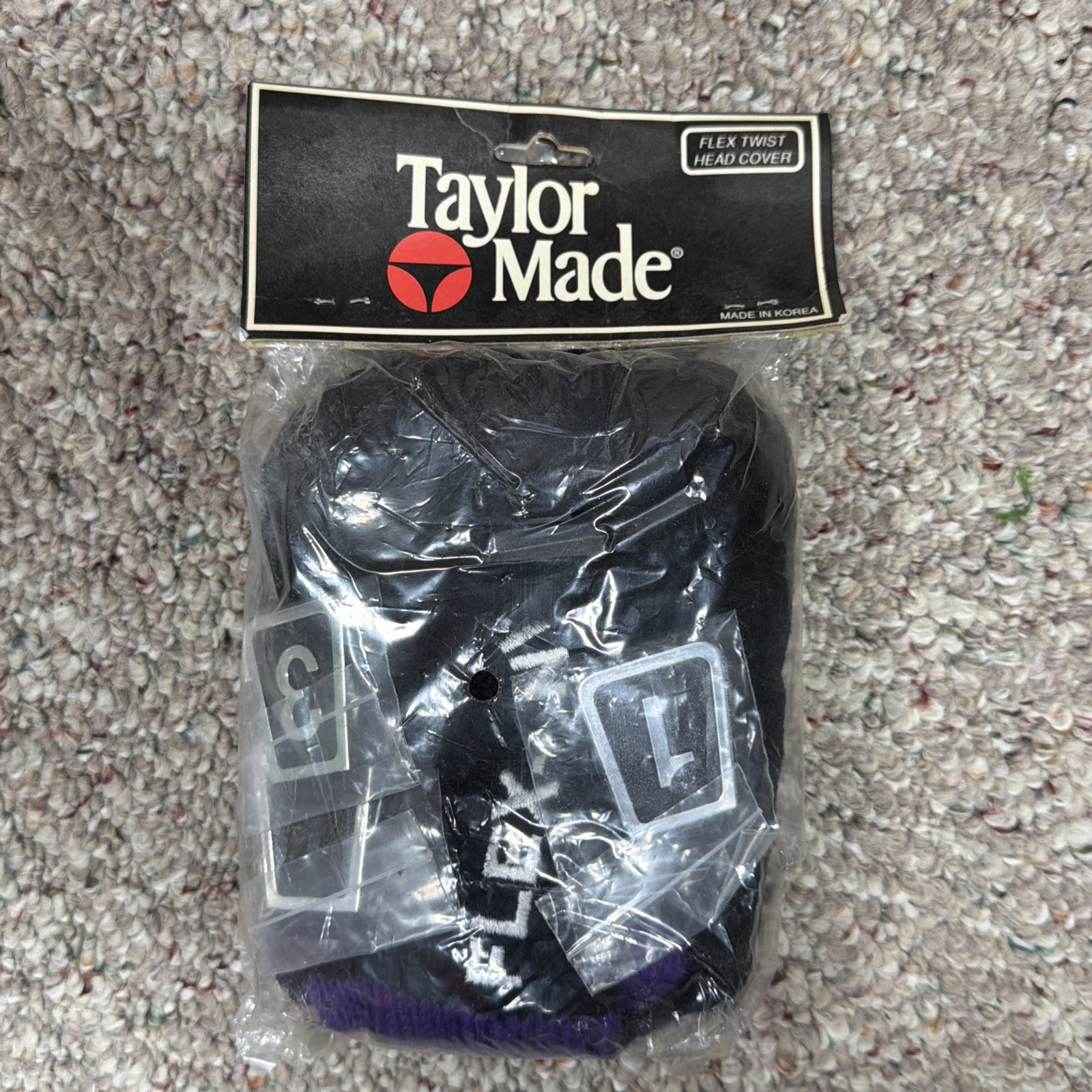 Retro TaylorMade Flex Twist Headcover New In Package  Vintage