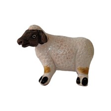Peruvian Clay Sheep 2" Ceramic Figurine Handmade Collectable New Art Peru