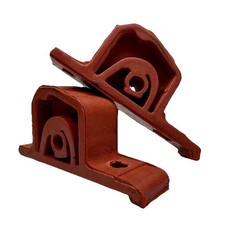 2 x BMW MINI R50 R52 R53 Red Rear Exhaust Hanger / Mount / Silencer / 420486 MB3