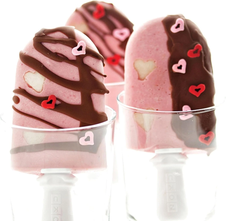 Máquina de paletas de congelación rápida ZOKU 3 en 1: hace 3 paletas en minutos (azul) Foto 3 de 3