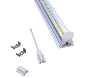 25pcs 4 Foot 120V LED Light Fixture Surface Ceiling Mounted 4000K Neutral White