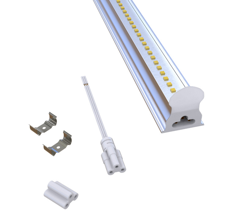 25pcs 4 Foot 120V LED Light Fixture Surface Ceiling Mounted 4000K Neutral White