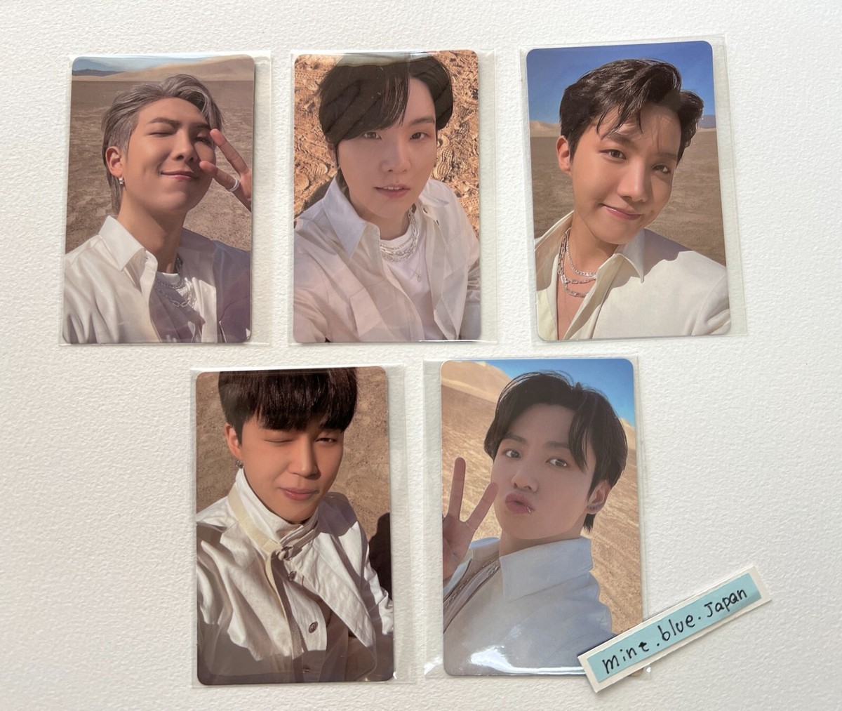 BTS Proof weverse shop purchase benefits Official Photo card