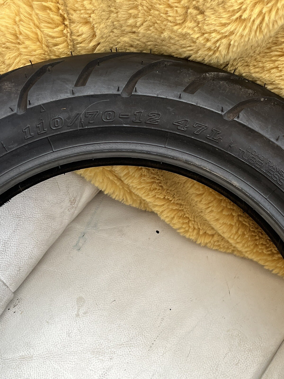 Scooter Motorcycle Tyre IRC 110/70 12 TL IRC 110/7012 47L SS540F New