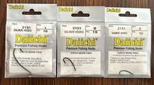 Daiichi 2151 - Curved Shank Salmon Hook