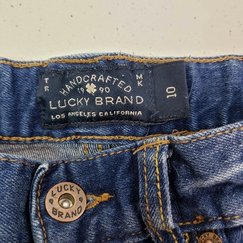 Lucky Brand Boys Size 10 Blue Classic Straight Denim Jeans Pants - Picture 6 of 6
