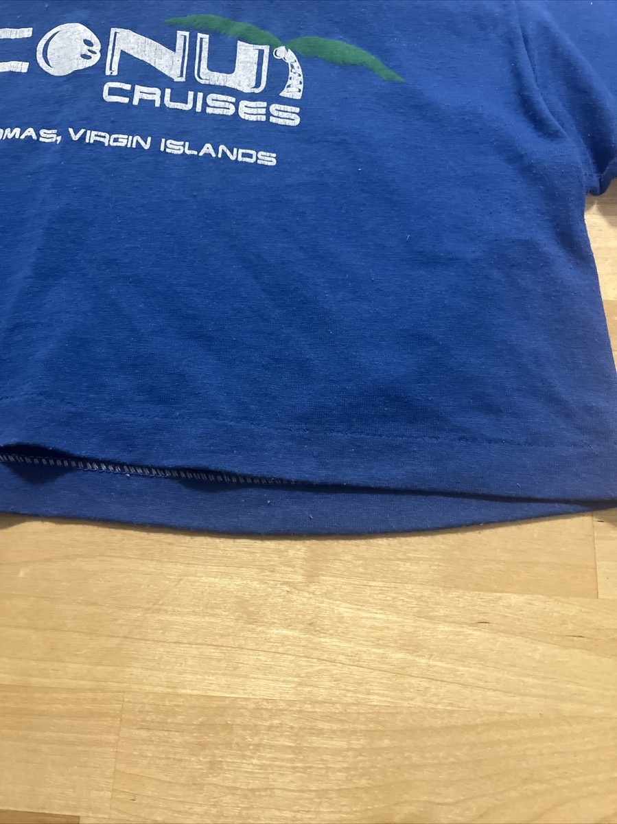 Vintage Single Stitch Sportswear M 38-40 Tshirt St. Thomas