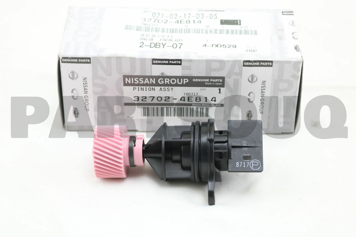 327024E814 Genuine Nissan PINION ASSY-SPEEDOMETER 32702 327024E814 Genuine Nissan PINION ASSY-SPEEDOMETER 32702