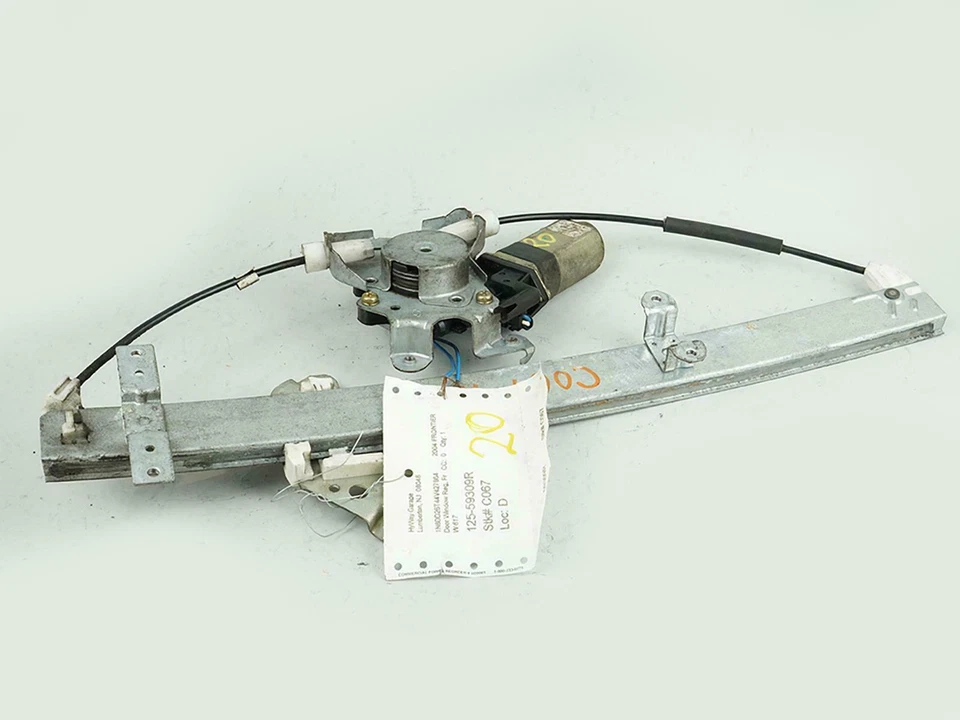 Оригинальный передний правый пассажирский регулятор стеклоподъемника двигателя для Nissan 1998 - 2004 годов выпуска - Изображение 3 из 4