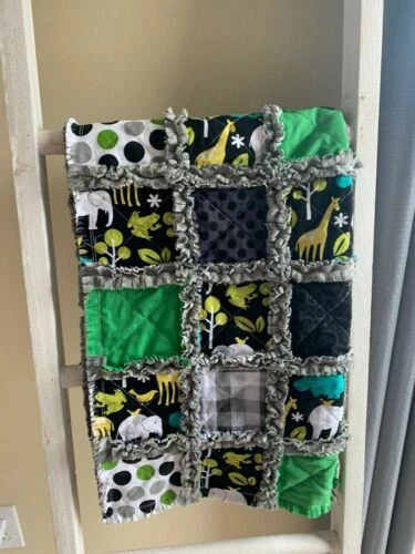 Edredones para cuna de selva de franela y cobertores para cunas