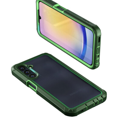 Case For Galaxy A25 5G 2024 Hybrid Shockproof Cover with Built-in