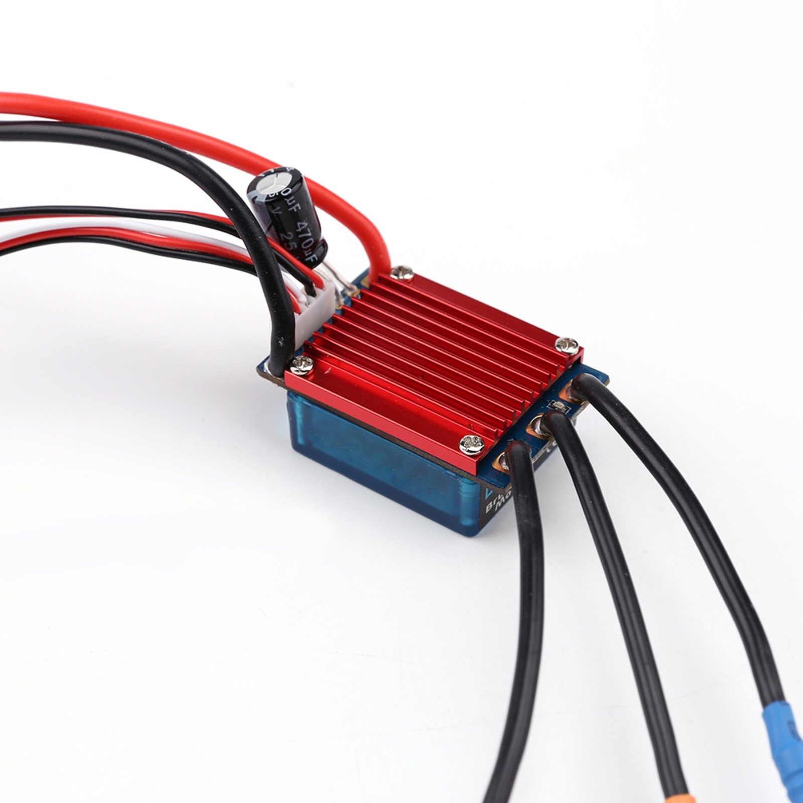 25A Brushless Electric Speed Control Waterproof for 1/14 1/16 Remote ...