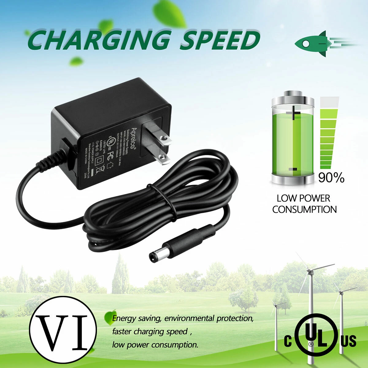 UL DC Adapter Charger for FreeMotion 350 R Recumbent SFEX050110