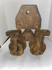 Vintage American Monorail A-163 Swivel Beam Trolley Barn Find