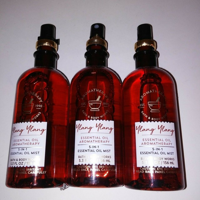 Set of 3 Bath and Body Works Ylang Ylang Oil Essential Oil Aromatherapy Gift eBay