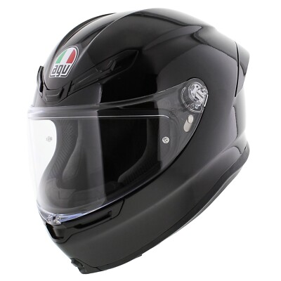 Agv K6 S Gloss Black, Full Face Motorcycle Helmet, New E2206! Fast