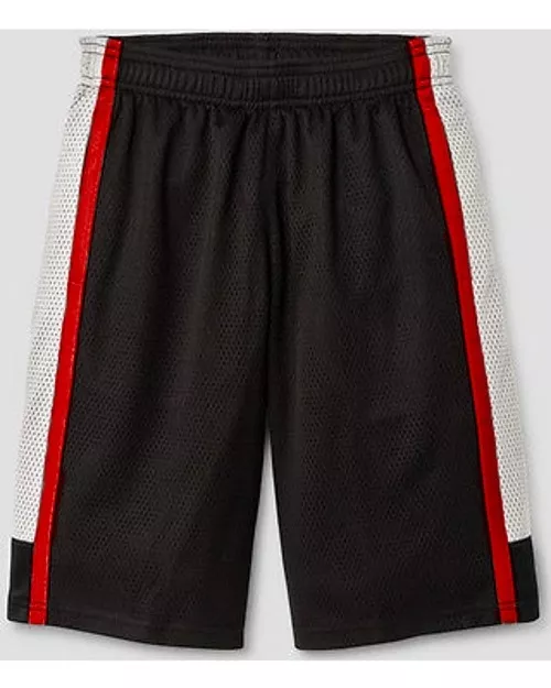 Black shorts red deals stripe