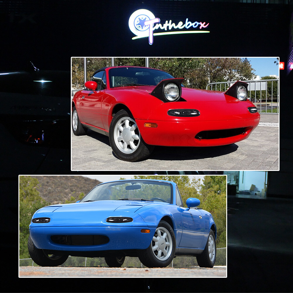 For 1990-97 Mazda MX-5 Miata Smoked Driver Passenger Turn Signal