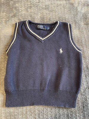 ralph lauren v neck sweater vest