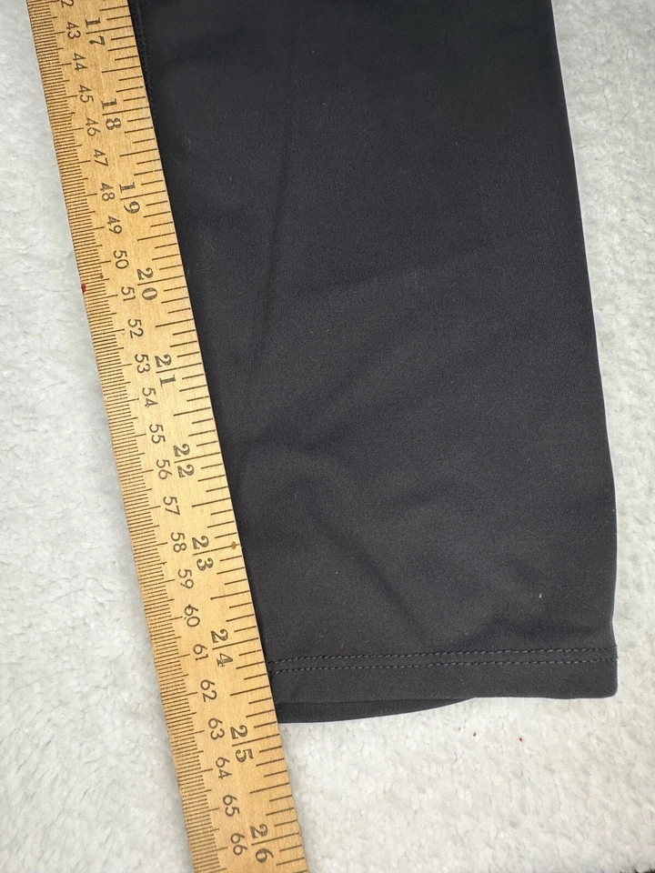AVIA Leggings Womens Medium Yoga Gym Exercise Black Stretch Mesh - Image 4 of 4