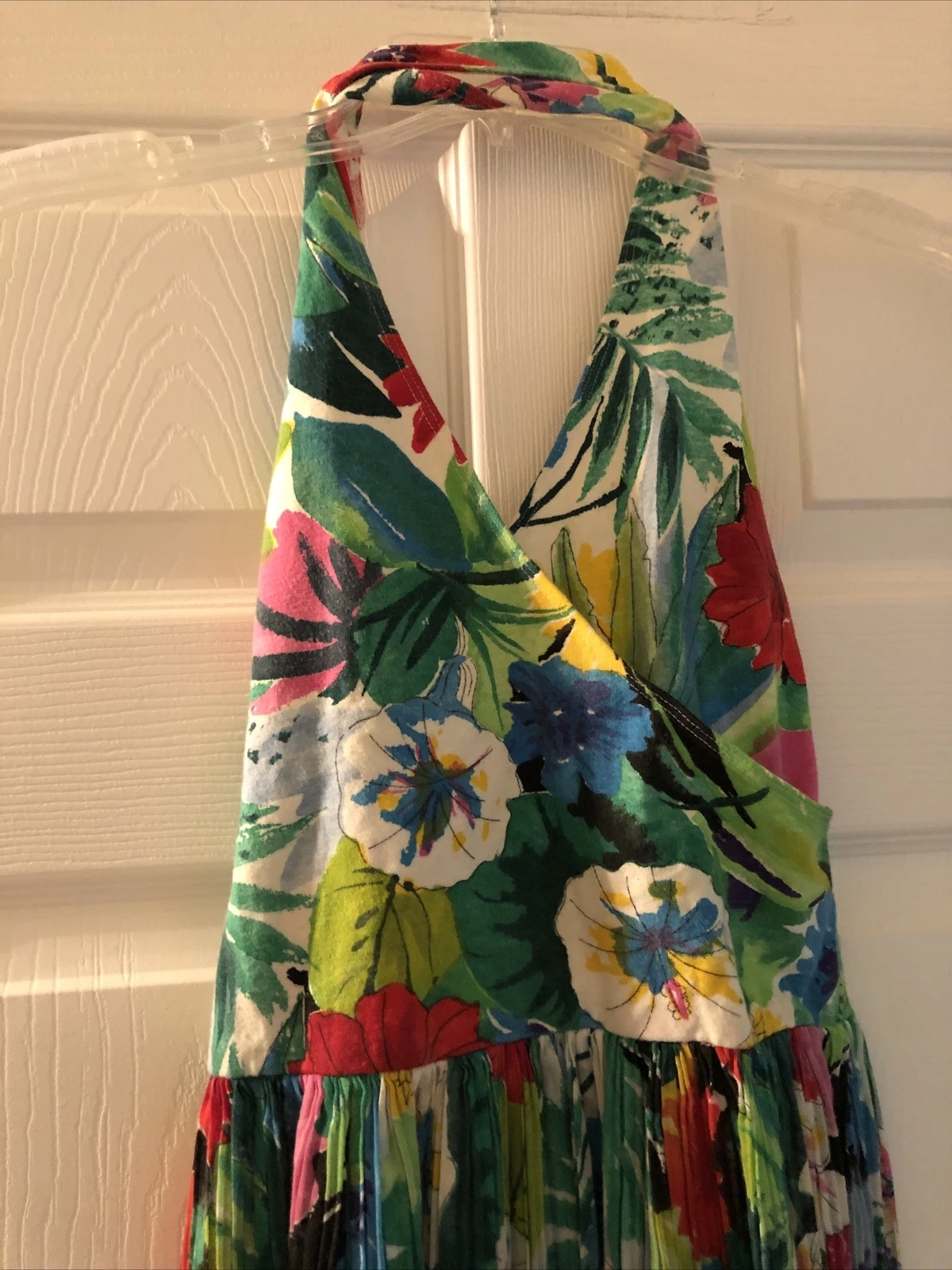 UNDERCOVER Abito Victoria's Secret Moda International da donna verde tropicale taglia 4