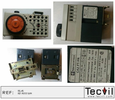 Реле времени telemecanique re865