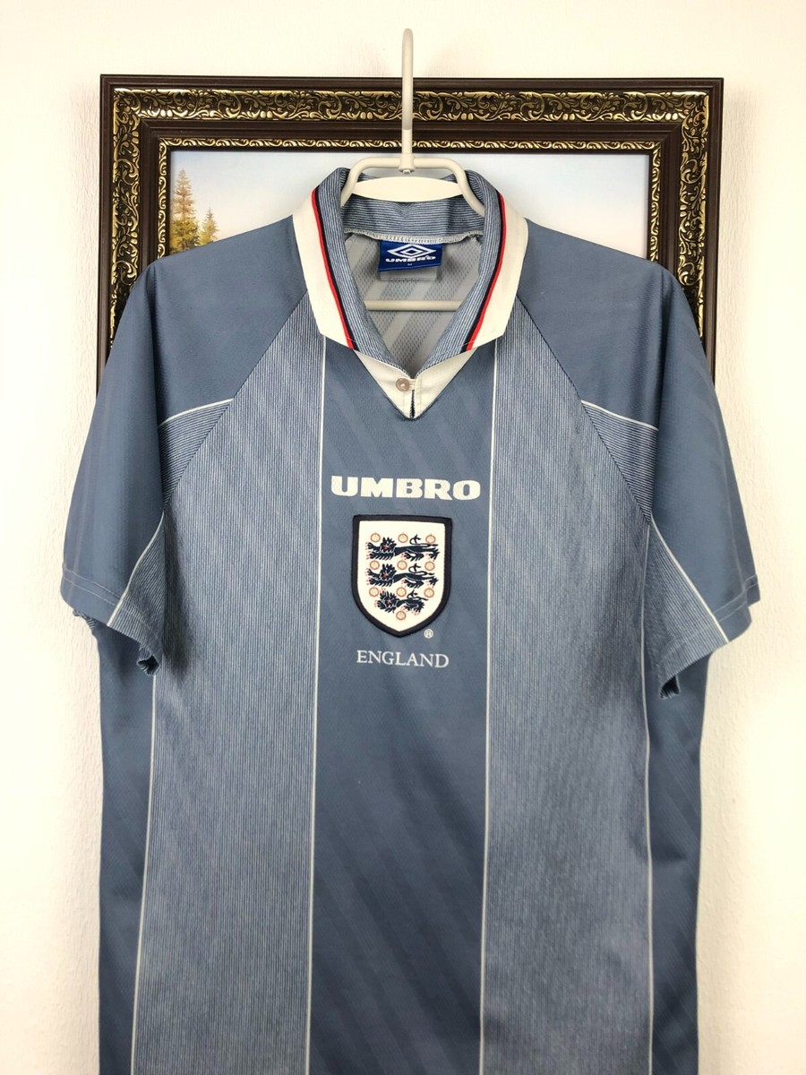 England Away football shirt 1995 Soccer Umbro Jersey Mens National