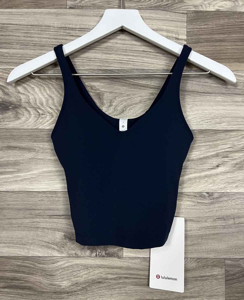 Lululemon Align Tank *Nulu Size 0 A/B cup True Navy TRNV 29466 | eBay