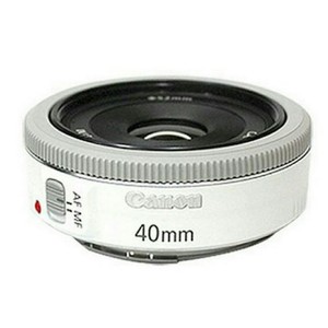 Canon Ef 40mm F 2 8 Stm Pancake Lens Bulk Package White Ebay