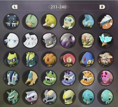 Pokemon Legends Arceus - All Alpha Shiny Pokemon Custom - ✨Hisui Pokedex✨