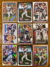 Christopher Morel Cubs Rookie, Bowman MOJO, Topps Chrome &Anniversary Refractors