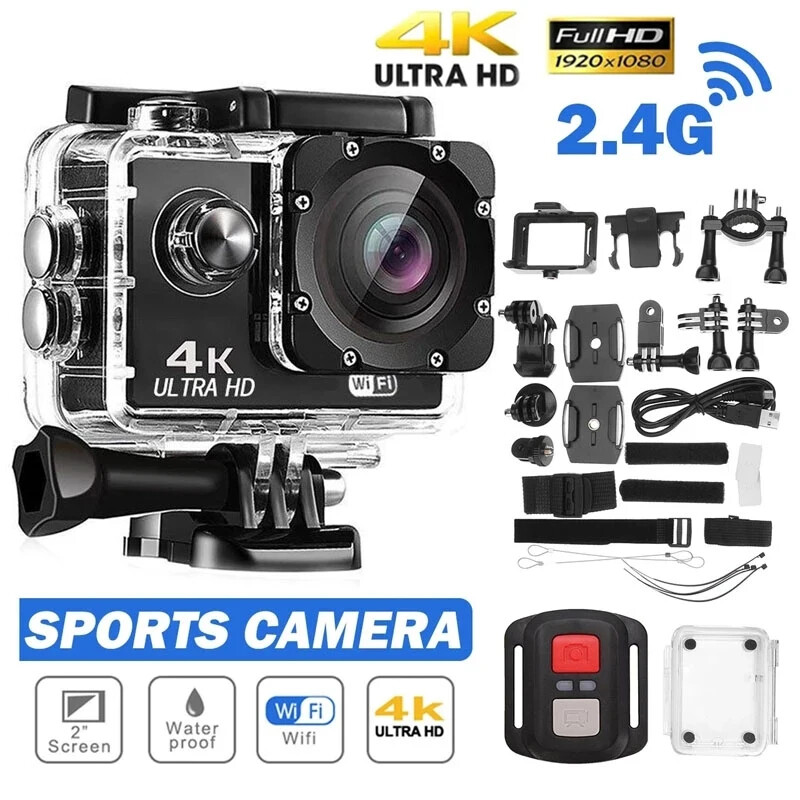 4K Action Camera/ Sport Camera SJ9000 Wifi 1080P HD Waterproof Camcorder Remote-image