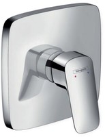 Hansgrohe 71605000 Einhebel-Brausemischer Logis Chrom Chrom Temperaturbegrenzung