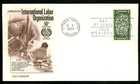 Canada #493 INTERNATIONAL LABOR ORGANIZATION ILO 1969 Fleetwood CACHET FDC UNADD