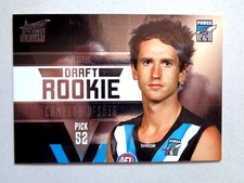 2011 SELECT  INFINITY AFL *DRAFT ROOKIE* FOIL CHASE DR27 CAMERON 0'SHEA PORT