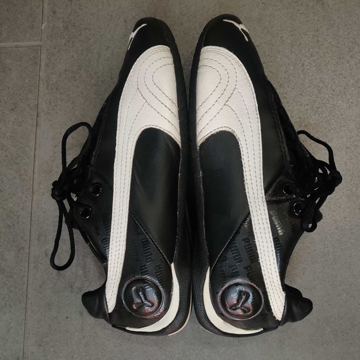 Vintage Y2K Puma Speedcat Black White Shoes Sneakers Trainers