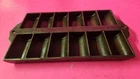 HTF - Vintage Cast Iron Wagner Ware # 1325 A  Style D  FRENCH ROLL Gem  Pan