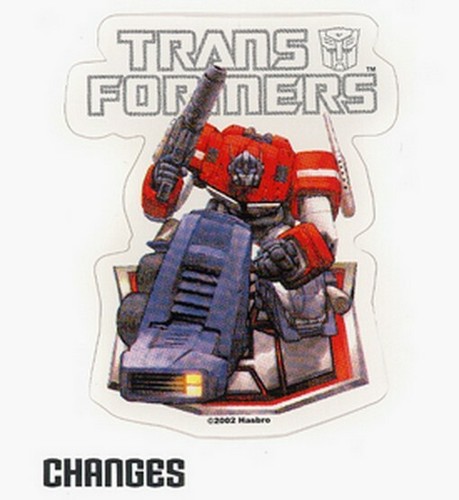 Transformers G1 Optimus Prime Autobot Dreamwave Sticker - Picture 3 of 4