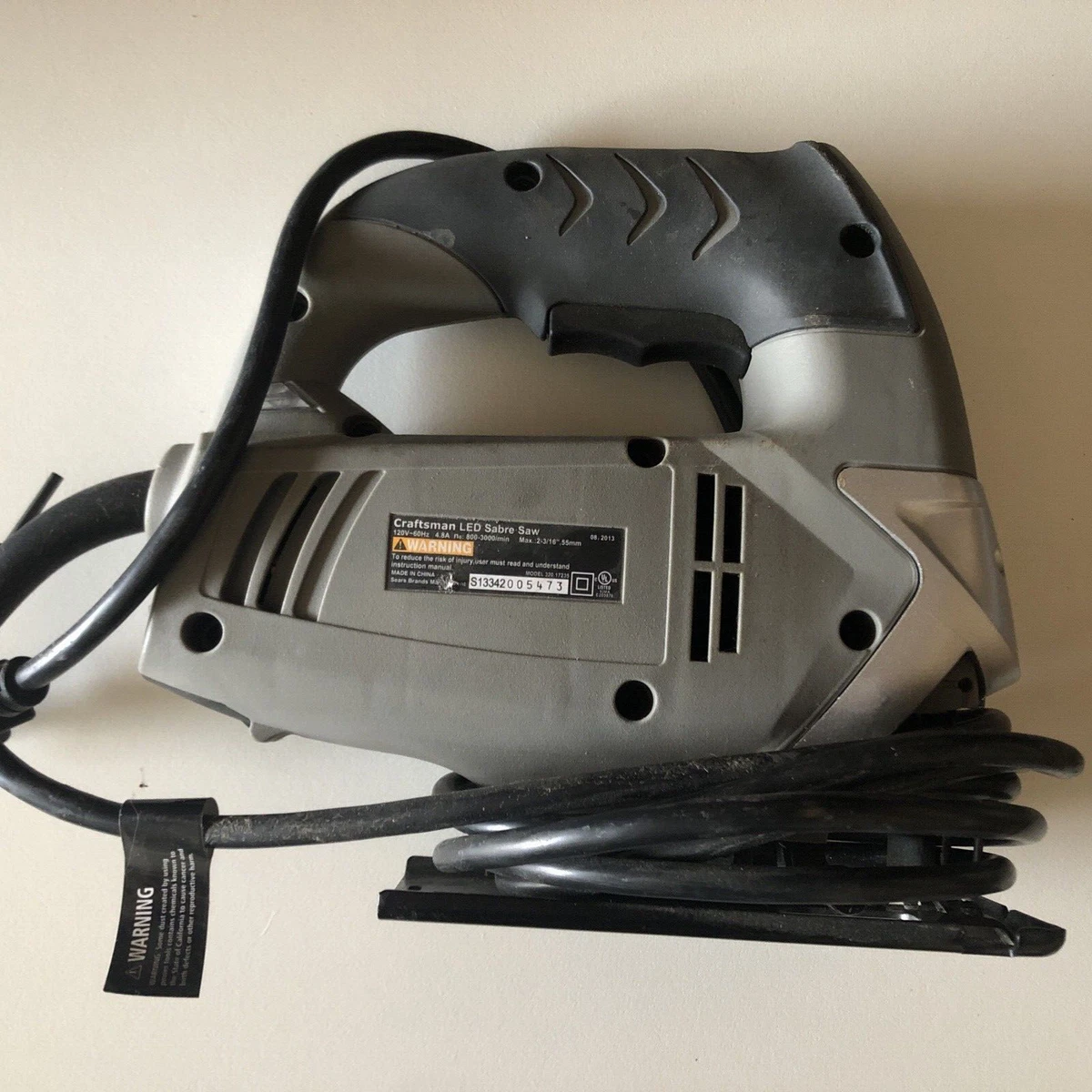 CRAFTSMAN 5 Amp Variable Speed LED SABRE SAW eBay