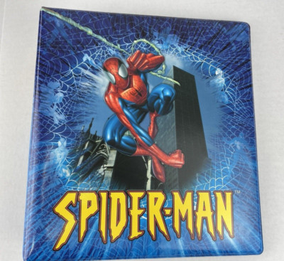 2002 Artbox Spider-Man Filmcardz Card ALBUM Binder MARVEL COMICS Mark Bagley ART