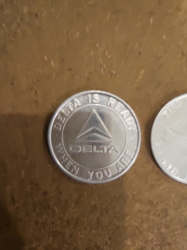 2 Delta Airlines First Nonstop Flight Atlanta To Las Vegas Collector