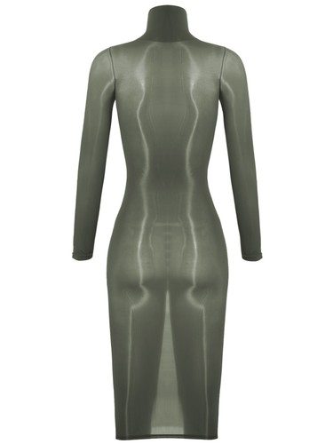 Para mujeres Sexy Lencería Transparente Vestido Corto Transparente Elastizado ceñido al cuerpo Vestido de noche - Imagen 22 de 177
