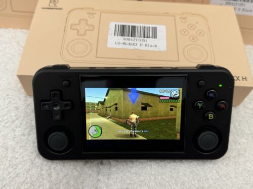 Anbernic RG35XX-H Handheld Game Console Black w/64G TF 3.5"HD Screen, Joystick - Picture 4 of 6